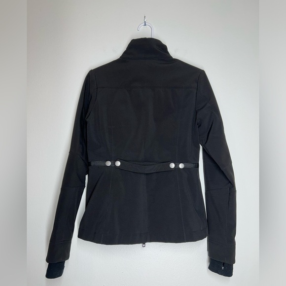 Roots outdoors softshell jacket women’s size S black full zip long sleeve‎ - Picture 7 of 15